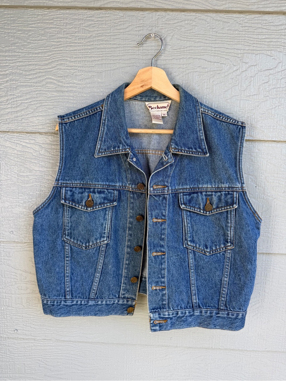Vintage Bechamel Denim Vest